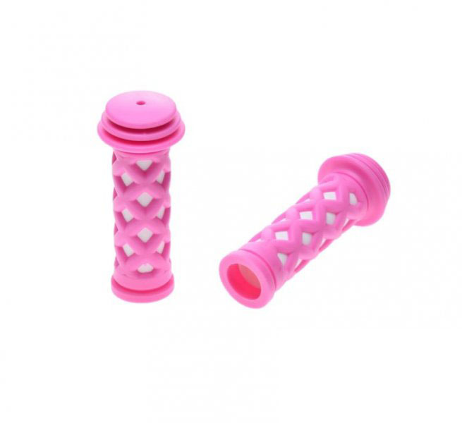 Fahrradgriffe (PINK), Gummi (2 Stück) 85MM