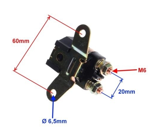 Anlasser Relais Suzuki GN125